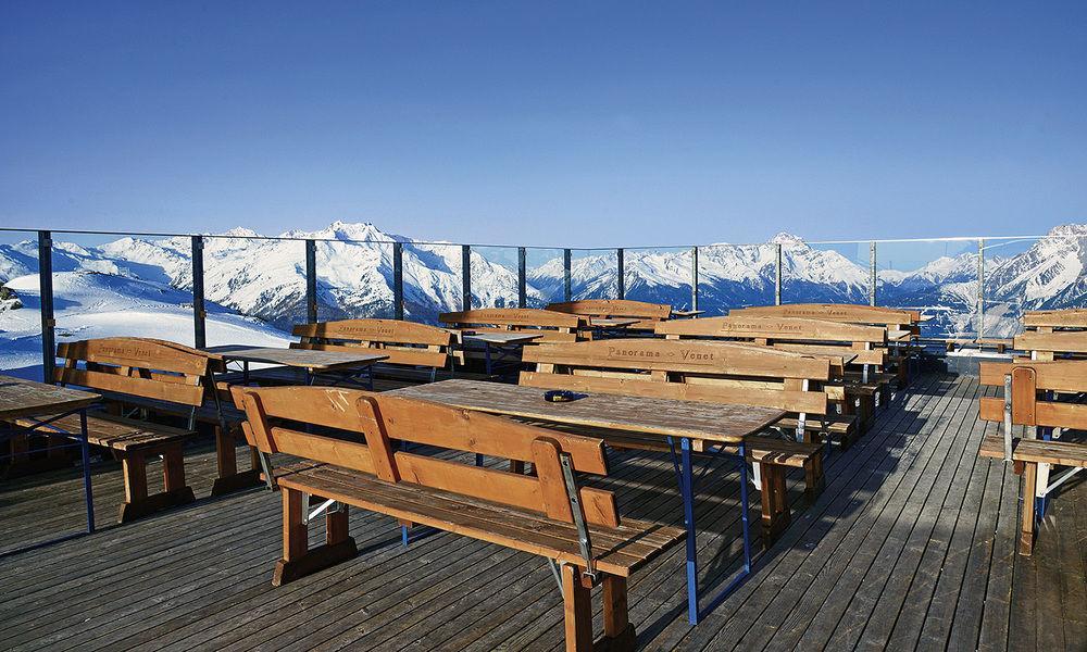 Venet Gipfelhuette Hotel Zams Exterior foto